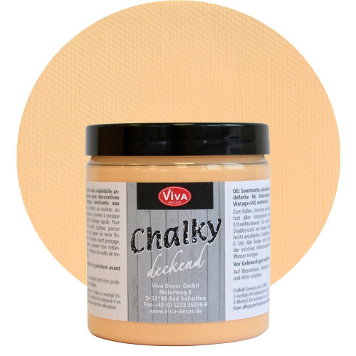 Viva Decor Chalky deckend - 250 ml, Aprikot