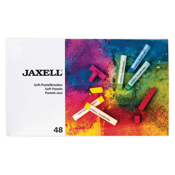 JAXELL Soft-Pastellkreiden, 48er Set