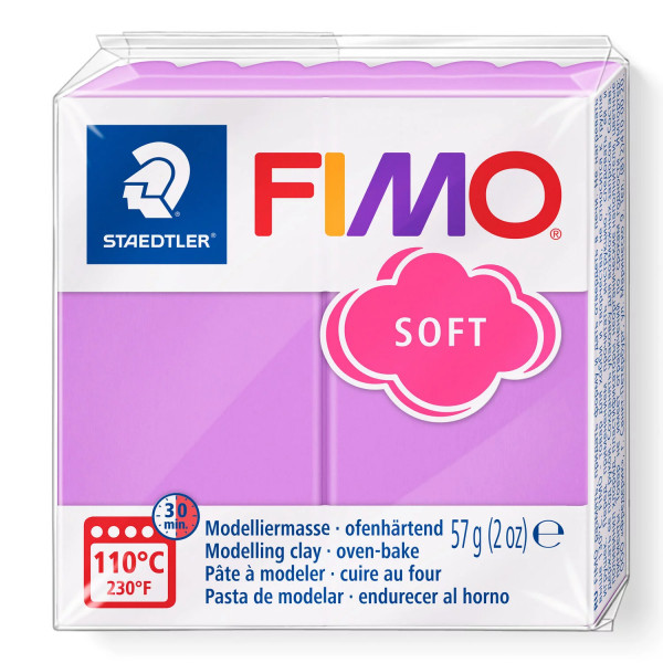 FIMO soft, Modelliermasse, 57 g, Lavendel