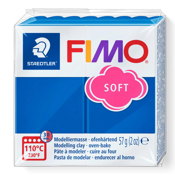 FIMO soft, Modelliermasse, 57 g, Pazifikblau