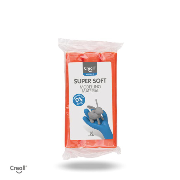 Creall® Super Soft Modellierknete, 500g, orange