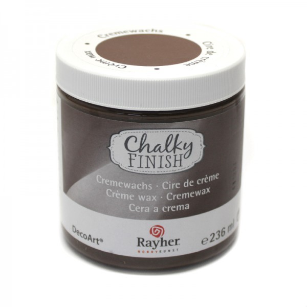 Chalky-Finish Cremewachs, 118 ml, dunkelbraun