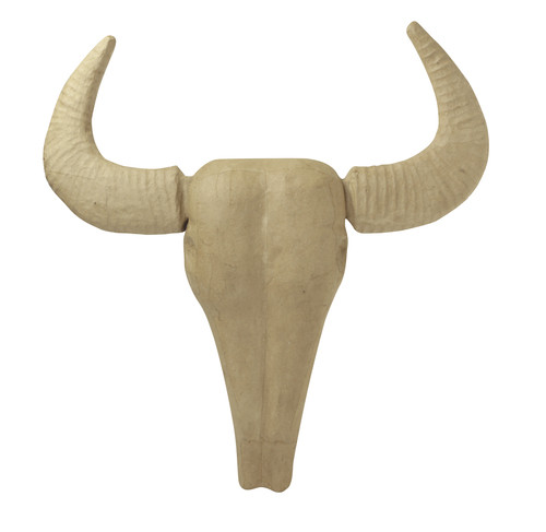 decopatch Trophäe Büffel, 46 x 52 x 9,5 cm