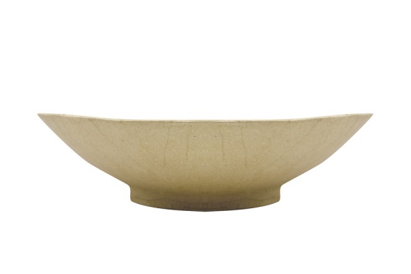 Schale Rund, aus Pappmachè, Ø 35 x 10,5 cm