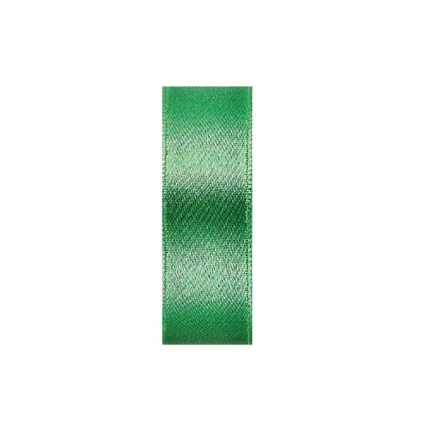 Satinband, doppelseitig, Länge 10 m, Breite 5 mm, grün