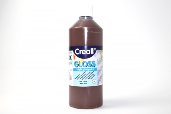 Creall-gloss, Glanzfarbe, 500 ml, Dunkelbraun