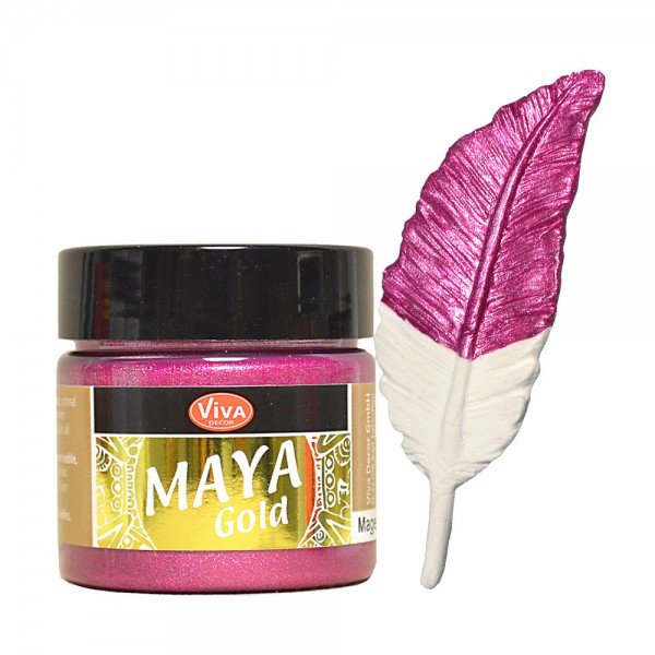Viva Decor Maya-Gold, 45 ml, Magenta