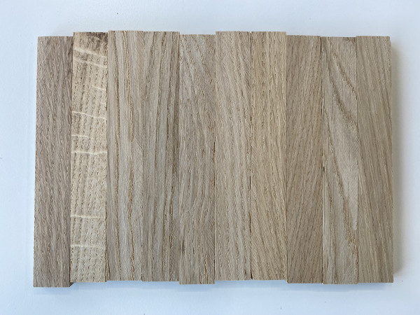 Bastelklötzchen, Eichenholz PREMIUM, 22x8x160 mm, 20 Stück