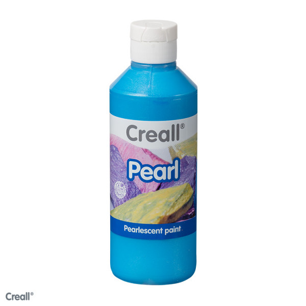Creall-pearl, Perlmuttfarbe, 250 ml, Blau