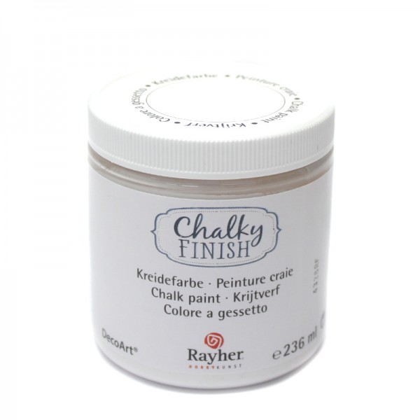Chalky-Finish Kreidefarbe 236 ml - weiß