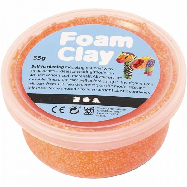 Foam Clay - Neonorange, 35g