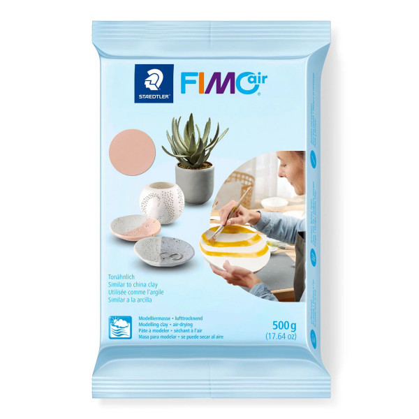 FIMO air BASIC Modelliermasse, lufthärtend, hautfarben, 500 g