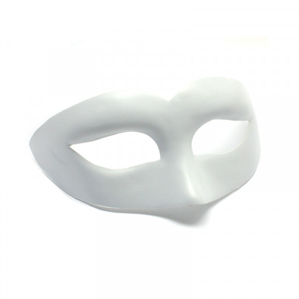 Maske, aus Kunststoff, 17 x 8,4 cm