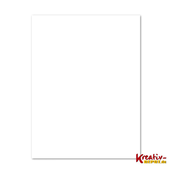 Plakatkarton, 10er Pack, 380 g/m², 48 x 68 cm, weiß