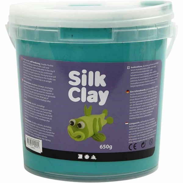 Silk Clay - Grün, 650g