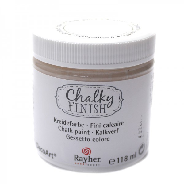 Chalky-Finish Kreidefarbe 118 ml - alabasterweiß