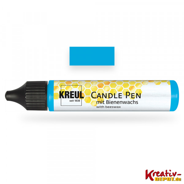 KREUL Candle Pen, 29 ml, Hellblau