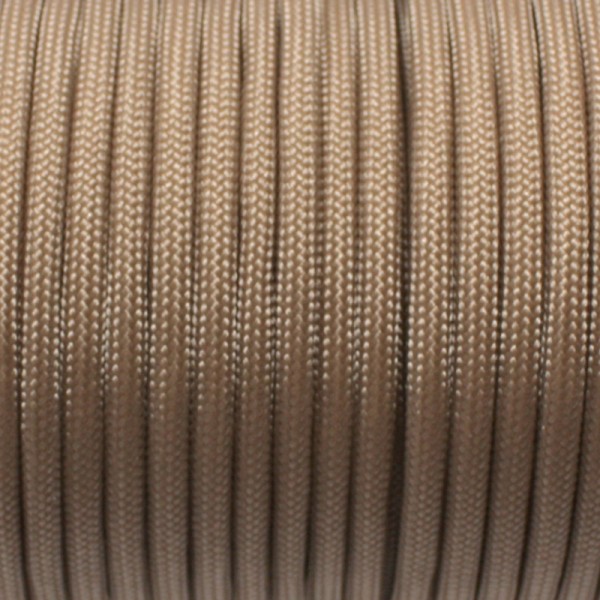 Paracord - 50 mtr. Rolle, beige