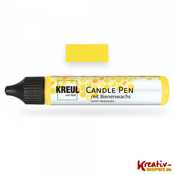 KREUL Candle Pen, 29 ml, Gelb