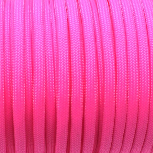 Paracord - 50 mtr. Rolle, pink