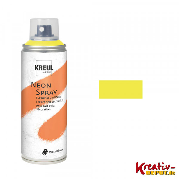 KREUL Neon-Spray 200 ml, neongelb