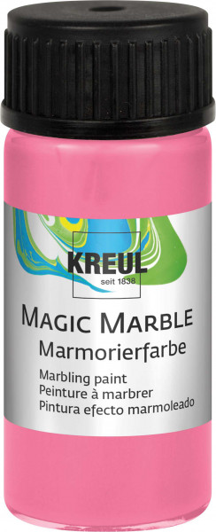 Kreul Magic Marble Marmorierfarbe, 20 ml, Rosa