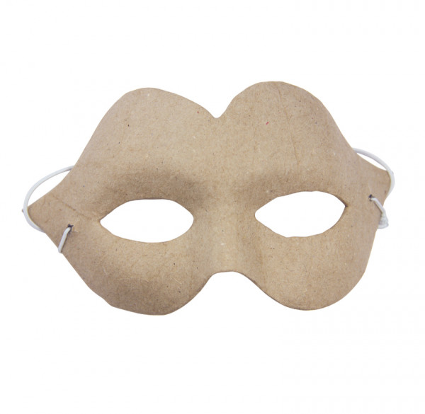dècopatch Maske, aus Pappmaché, 5x16x9,5 cm