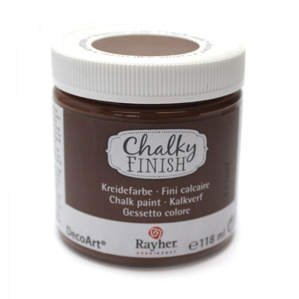 Chalky-Finish Kreidefarbe 118 ml - rehbraun