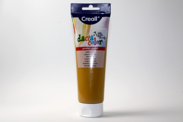 Dacta-color, Temperafarbe, 250 ml, Ocker