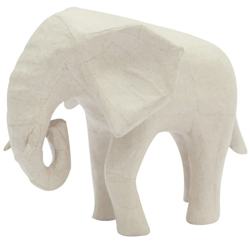 decopatch Tierfigur afrikanischer Elefant, 18,5 x 12,5 x 15,5cm