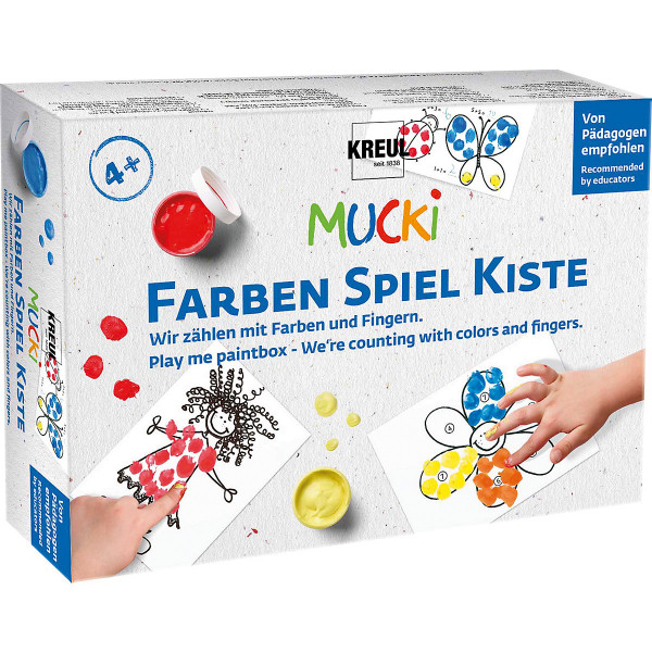 MUCKI - Farben Spiel Kiste - Wir zählen mit Farben und Fingern