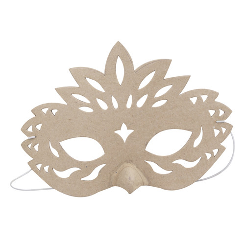 decopatch Maske, aus Pappmaché, Schnabel, 5x21x15 cm