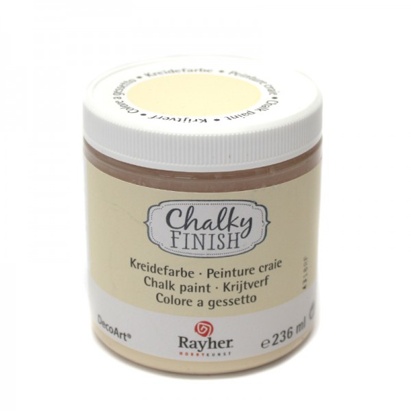 Chalky-Finish Kreidefarbe 236 ml - alabasterweiß