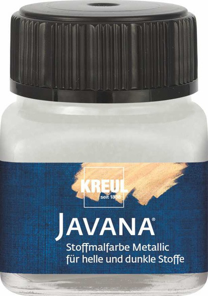 JAVANA TEXTIL METALLIC, 20 ml, Metallic-Silber