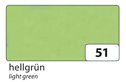 Transparent-Drachenpapier, 25 Bogen, 42 g/m² - hellgrün