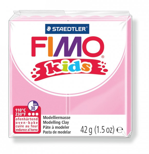 FIMO kids, Modelliermasse, 42 g, rosa