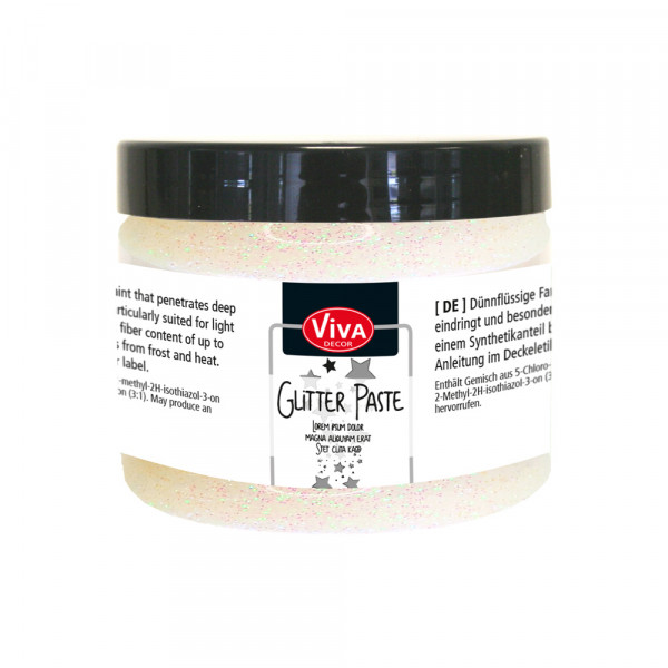 Viva Decor Glitter-Paste, 150 ml, Mondstein-Irisé