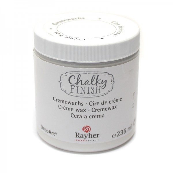 Chalky-Finish Cremewachs, 118 ml, transparent