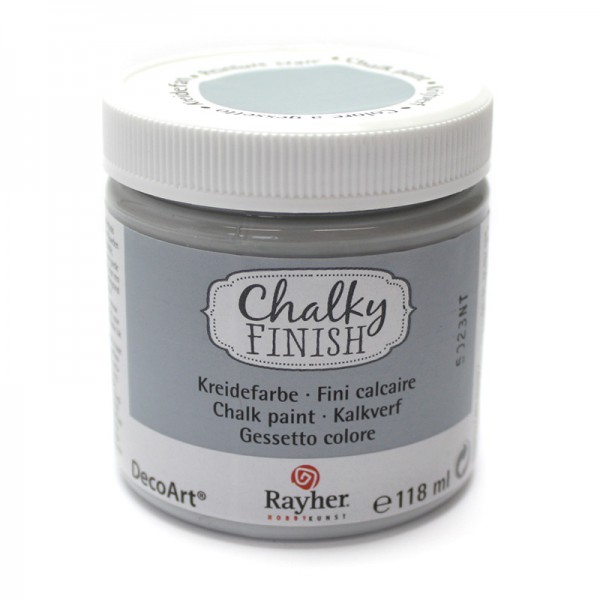 Chalky-Finish Kreidefarbe 118 ml - steingrau