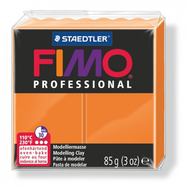 FIMO professional, Modelliermasse, 85 g, orange