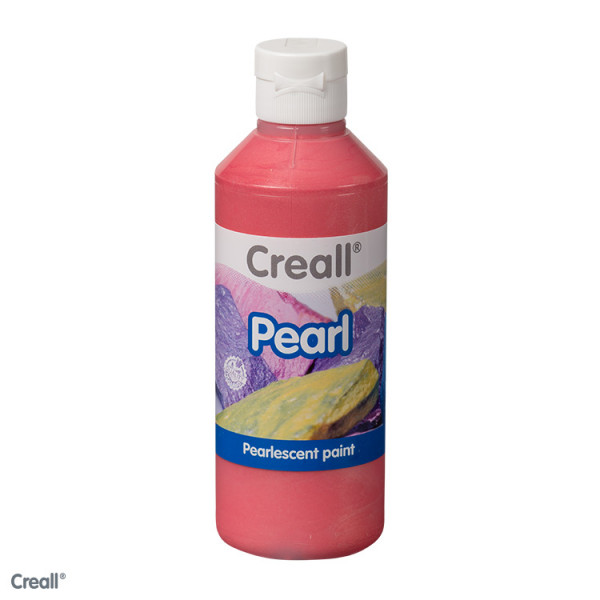 Creall-pearl, Perlmuttfarbe, 250 ml, Rot