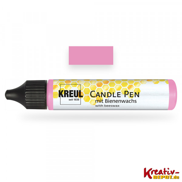 KREUL Candle Pen, 29 ml, Rosa