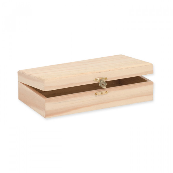 Holzbox, 20 x 10 cm, Höhe 5 cm