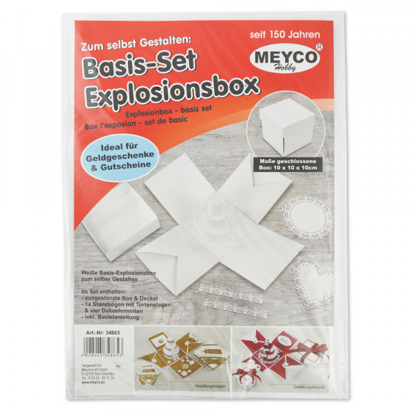 Basic-Set, Explosionsbox, weiß