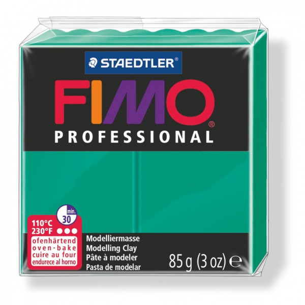FIMO professional, Modelliermasse, 85 g reingrün