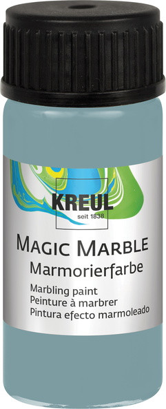 Kreul Magic Marbel Marmorierfarbe, matt, 20 ml, Sir Petrol